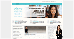 Desktop Screenshot of clearmedicine.com